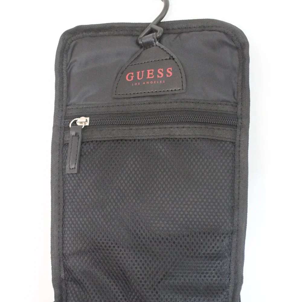 Guess Nylon Hanging Travel Toiletry Bag organizer